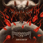 the album cover for Procession - Doom Decimation