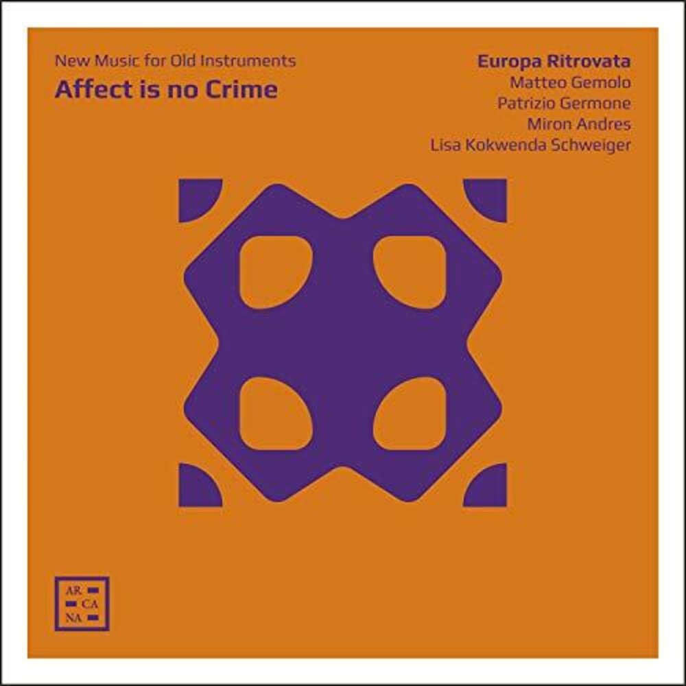 the album cover for Affect Is No Crime / Various - Affect Is No Crime