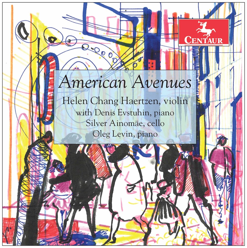 the album cover for Arlen / Haertzen / Levin - American Avenues