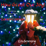 the album cover for Cooman / Simmons - How Great Our Joy