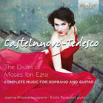 the album cover for Tedesco / Klisowska / Tampalini - Divan of Moses Ibn Ezra / Complete Music for Voice