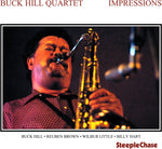 the album cover for Buck Hill Quartet - Impressions