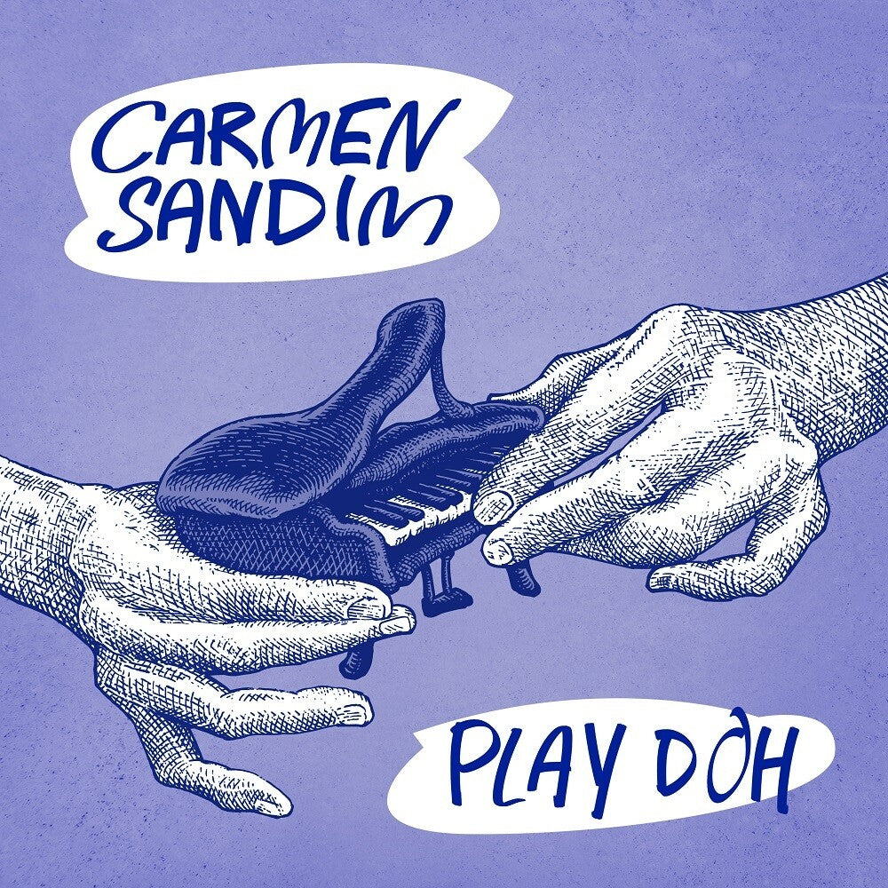 the album cover for Carmen Sandim - Play-doh