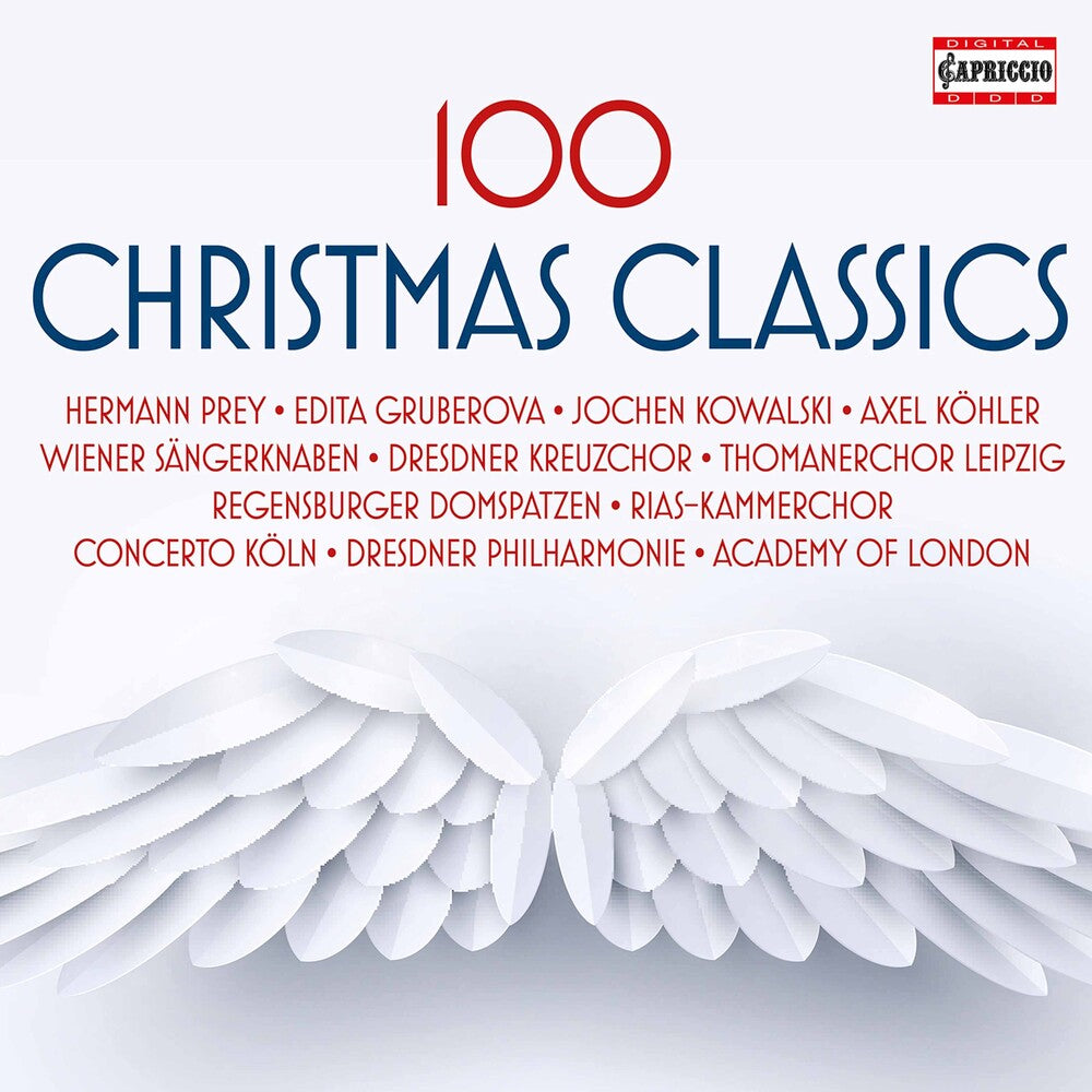 the album cover for 100 Christmas Classics / Various Box - 100 Christmas Classics
