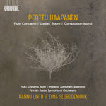the album cover for Haapanen / Koyama / Slobodeniouk - Flute Concerto