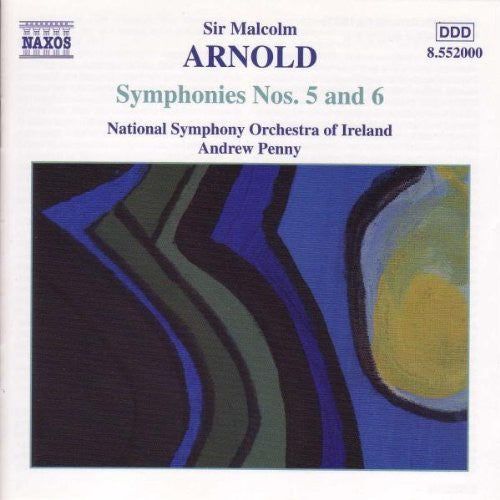 the album cover for Andrew Penny - Symphonies 5 & 6