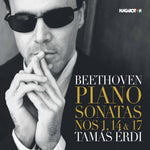 the album cover for Beethoven / Erdi - Piano Sonatas 1 / 14 & 17