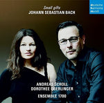 the album cover for Bach / Dorothee Oberlinger / Scholl,Andreas - J.S. Bach: Small Gifts