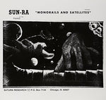 the album cover for Sun Ra - Monorails & Satellites