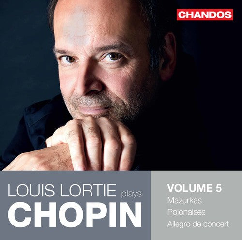 the album cover for LOUIS LORTIE - Louis Lortie Plays Chopin
