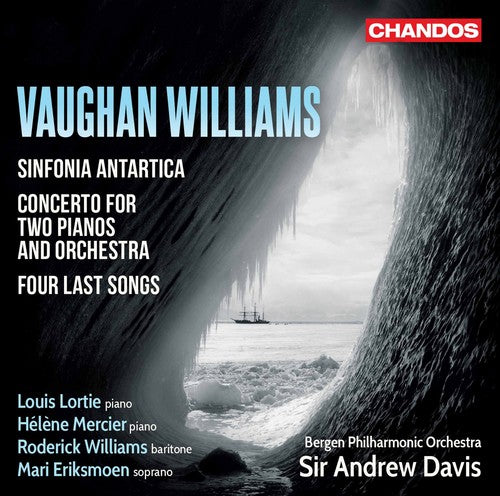 the album cover for Sir Andrew Davis - Sinfonia Antartica