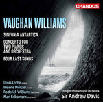 the album cover for Sir Andrew Davis - Sinfonia Antartica