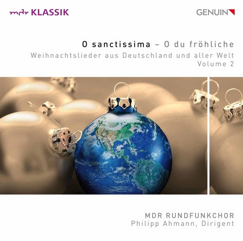 the album cover for MDR Rundfunkchor - Christmas Songs from Germany & All Over the World