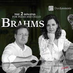 the album cover for Duo Leonore - 2 Sonatas for Piano & Cello