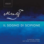 the album cover for Mozart / Adam / Page - Il Sogno Di Scipione