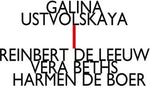 the album cover for Reinbert De Leeuw - Trio for Violin / Clarinet & Piano