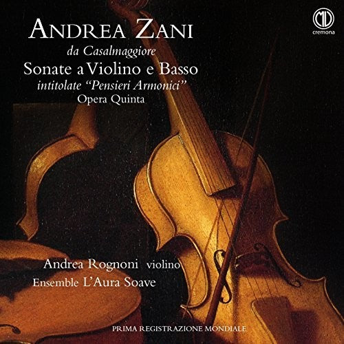 the album cover for Andrea Rognoni - Sonate a Violino E Basso