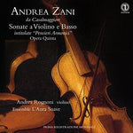 the album cover for Andrea Rognoni - Sonate a Violino E Basso