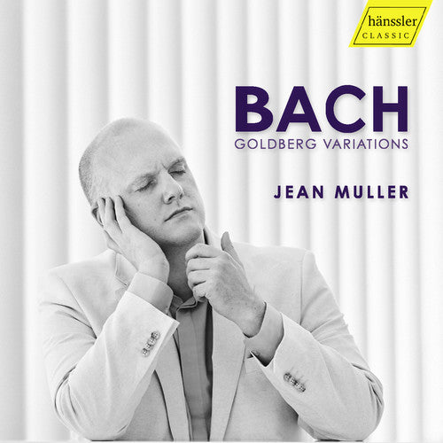 the album cover for J Bach S / Muller - Goldberg Variations