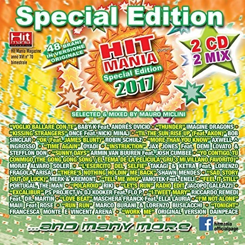 the album cover for Hit Mania Special Edition 2017 / Various - Hit Mania Special Edition 2017 / Various