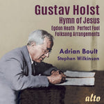 the album cover for Adrian Boult / Bbc Symphony Orchestra - Holst: Hymn of Jesus Egdon Heath Perfect Fool (Ballet) Welsh & English