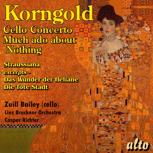 Korngold: Concierto para violonchelo, Mucho ruido y pocas nueces, Suite Straussiana y Mo (CD)