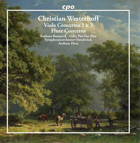 the album cover for Westerhoff / Buntrock / Hotz - Concertos