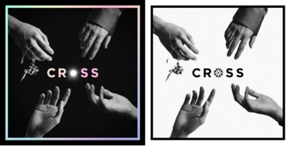 the album cover for Winner - Cross (incl. 136pg Photobook, 4 Postcards, 4 Polaroids, 2 Photocards +Authentication Card)