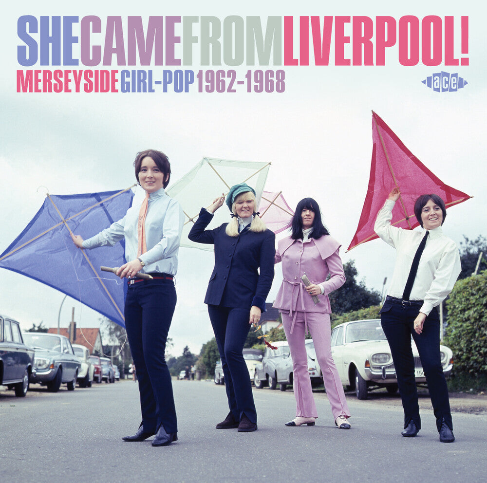the album cover for She Came From Liverpool Merseyside Girl Pop 62-68 - She Came From Liverpool! Merseyside Girl Pop 1962-1968 / Various
