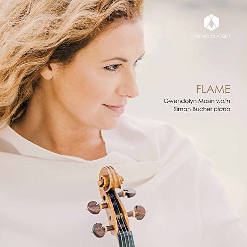 the album cover for Simon Bucher - Flame