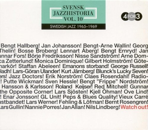 the album cover for Swedish Jazz History 11 / Various - Swedish Jazz History Vol. 11 (Various Artists)