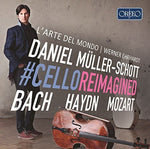the album cover for C Bach PE / Mondo / Erhadt - Celloreimagined
