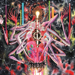 the album cover for Teeth - Curse Of Entropy