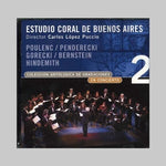the album cover for Estudio Coral De Buenos Aires / Carlos Puccio - Coleccion Antologica En Concierto 2