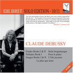 the album cover for Debussy / Idil Biret - Solo Edition 10 & 11