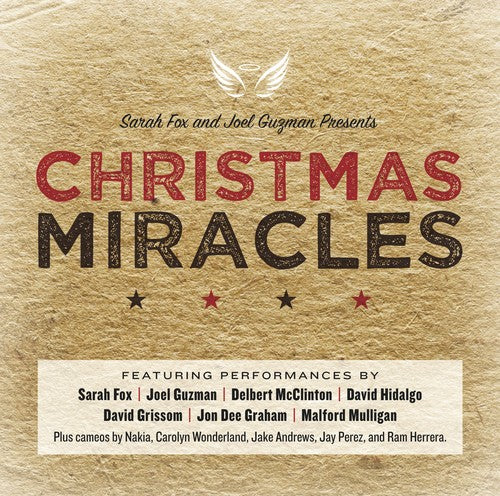 the album cover for Sarah Fox / Guzman,Joel - Christmas Miracles