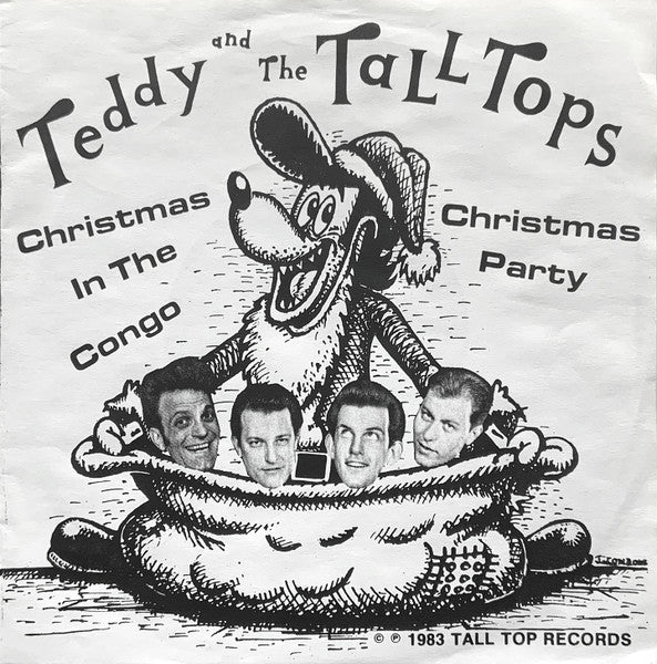 Teddy And The Tall Tops : Christmas In The Congo / Christmas Party (7", Single)