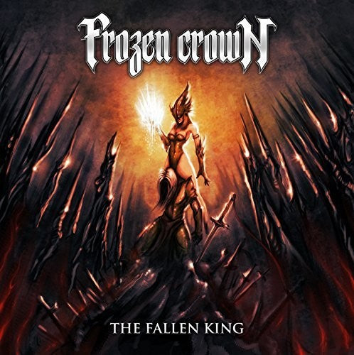 the album cover for Frozen Crown - Fallen King