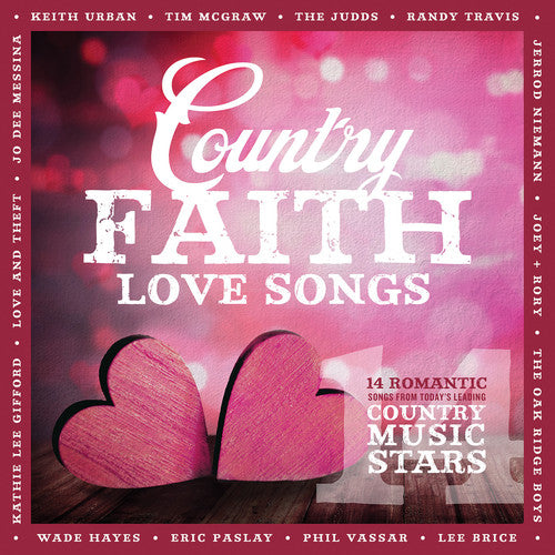 the album cover for Country Faith - Country Faith Love Songs