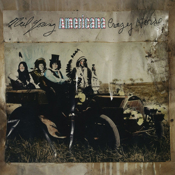 Neil Young With Crazy Horse : Americana (LP + LP, S/Sided, Etch + Album, 180)