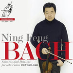 the album cover for Bach / Ning Feng - Bach: Sonatas And Partitas