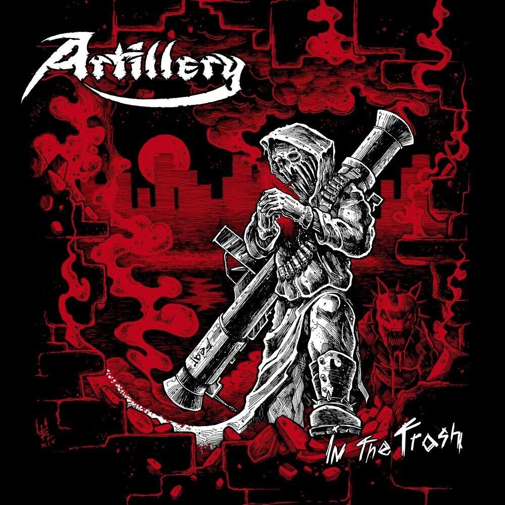 the album cover for Artillery - In The Trash