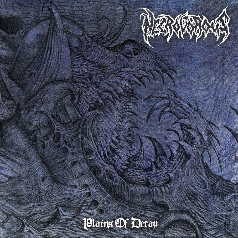 the album cover for Necrovorous - Plains Of Decay