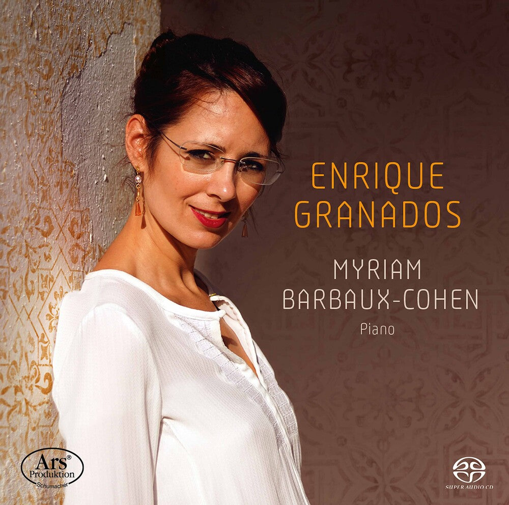 the album cover for Granados / Barbaux-Cohen - Cohen Plays Granados