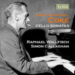 the album cover for Coke / Wallfisch / Callaghan - Cello Sonatas