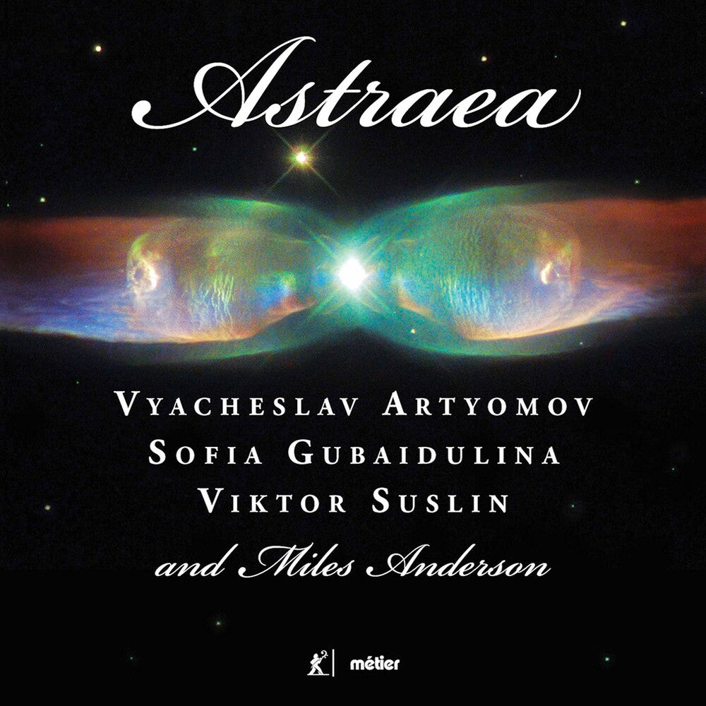 the album cover for Artyomov / Artyomov / Anderson - Astraea