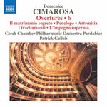 the album cover for Cimarosa / Gallois / Tomeckova - Overtures 6