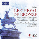 the album cover for Auber / Costa / Richter - Cheval de Bronze