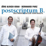 the album cover for Beethoven / Krah / Parz - Postscriptum B