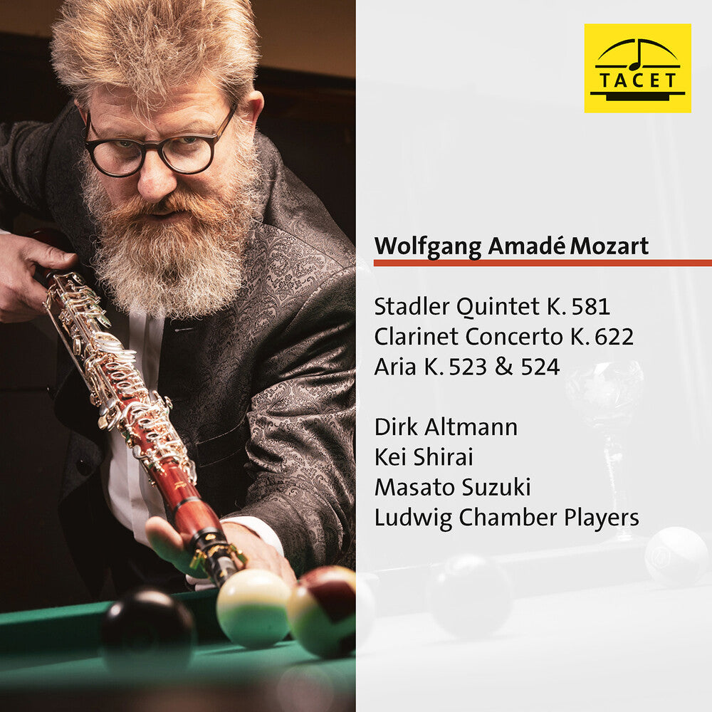 the album cover for Mozart / Altmann / Ludwig Chamber Players - Stadler Quintet 581